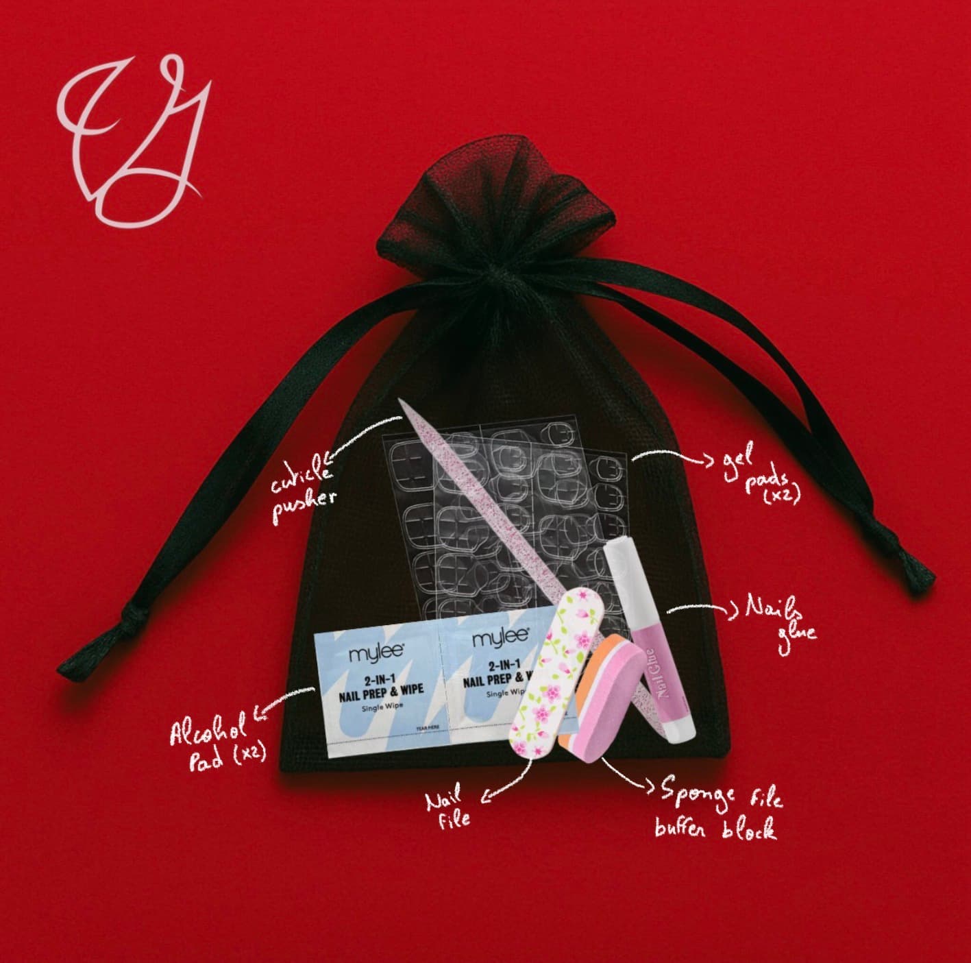Application Kit - Kit d'Application Ongles Press-On Complet